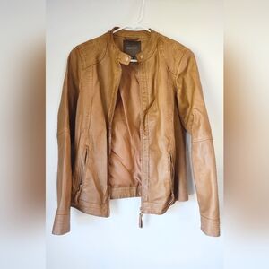 Maurice's Faux Leather Jacket Size Small